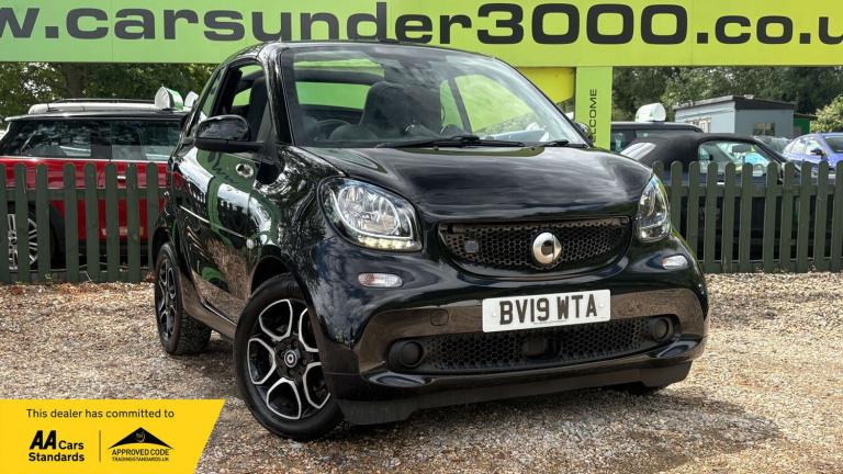 2019 smart fortwo EQ fortwo Prime Premium 22kW 2dr Convertible Electric Automatic