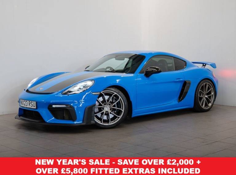 2023 Porsche 718 Cayman 4.0 GT4 Coupe 2dr Petrol PDK Euro 6 (s/s) (420 ps) Coupe Petrol Automatic