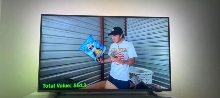 Large Philips Ambilight Smart TV – Good Condition, Grey