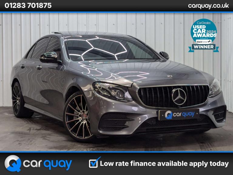 2020 Mercedes-Benz E Class E220d AMG Line Night Edition Prem + 4dr 9G-Tronic SALOON DIESEL Automatic