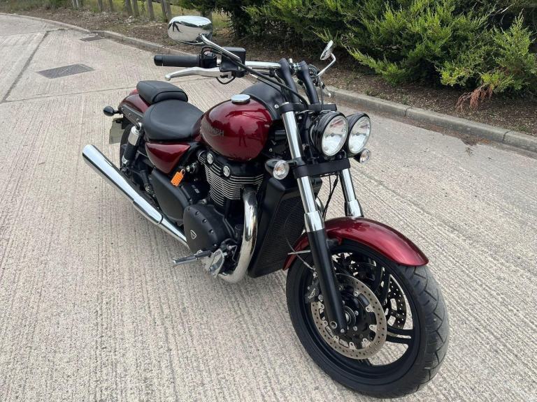 2016 16 TRIUMPH THUNDERBIRD STORM 1700 ABS CLASSIC CRUISER TOURER - 2306 MILES 