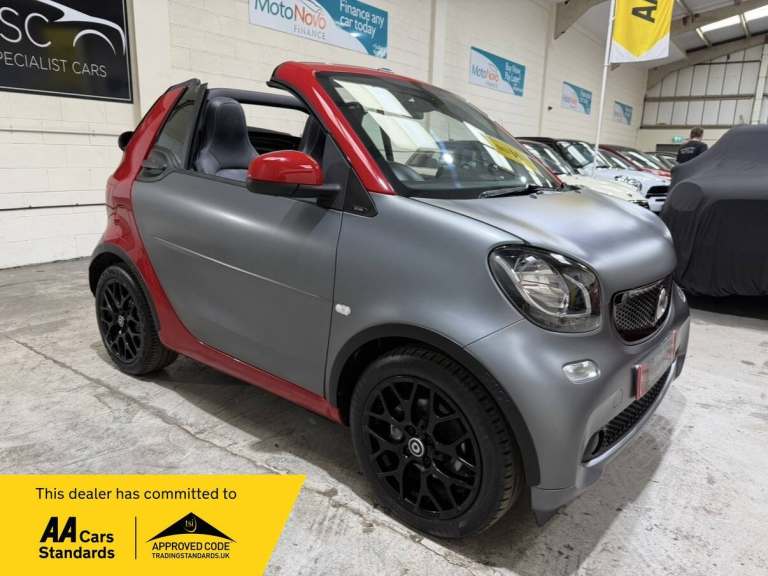 2017 smart fortwo 1.0 Prime Sport Premium 2dr Automatic *26000 MILES* CONVERTIBLE Petrol Automatic