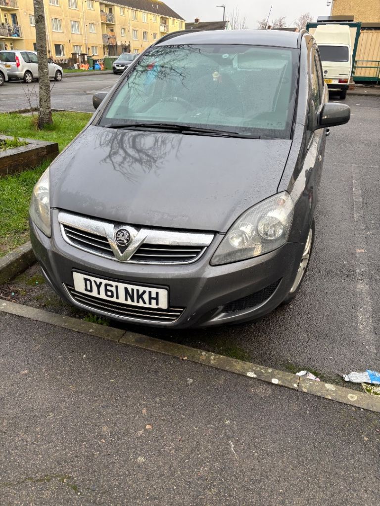 Vauxhall, ZAFIRA, MPV, 2011, Manual, 1598 (cc), 5 doors