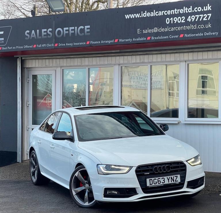 2013 Audi A4 2.0 TDI Black Edition Saloon 4dr Diesel S Tronic quattro Euro 5 (s/s) (177 Saloon Di...