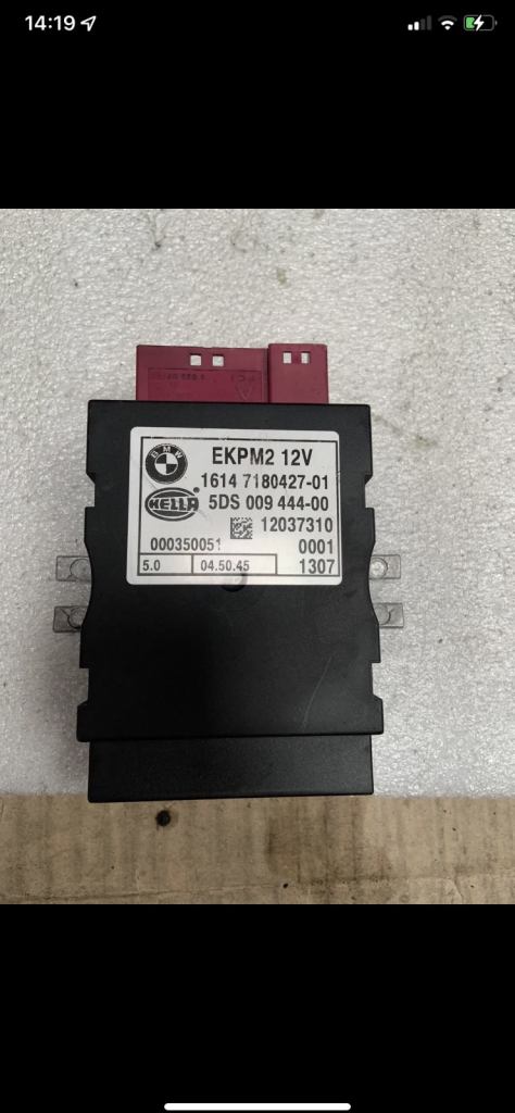 2006 BMW 5 SERIES E60 FUEL PUMP CONTROL MODULE