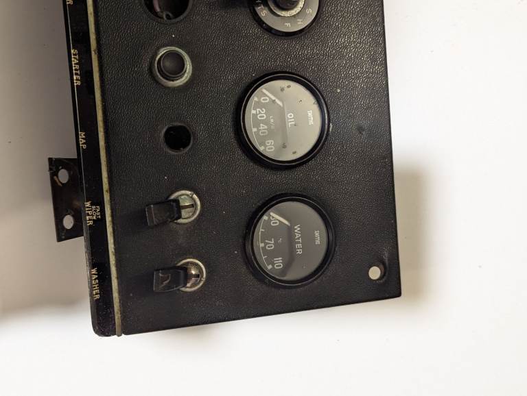 Dash dials control panel MK2 Jaguar 