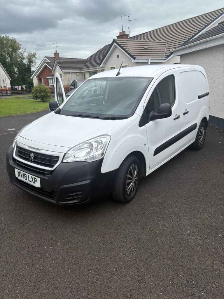 Peugeot, PARTNER, Panel Van, 2018, Manual, 1560 (cc)