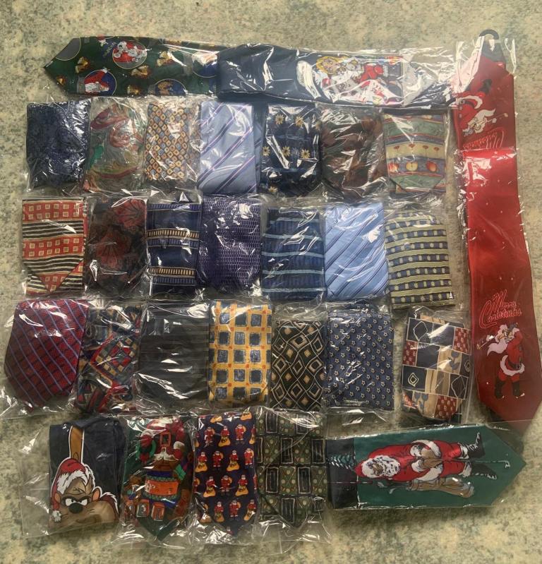 Large Job Lot of Ties - Various Designs