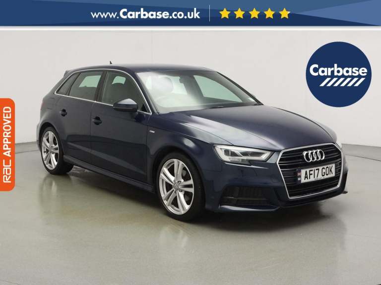 2017 Audi A3 1.4 TFSI CoD S line Sportback 5dr Petrol S Tronic Euro 6 (s/s) (150 ps) Hatchback Au...