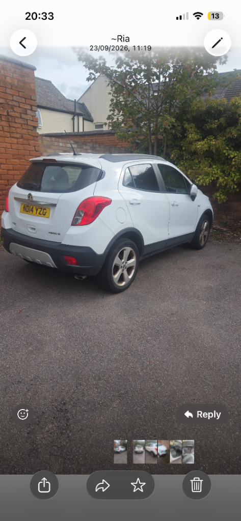 Vauxhall, MOKKA, Hatchback, 2014, Manual, 1364 (cc), 5 doors
