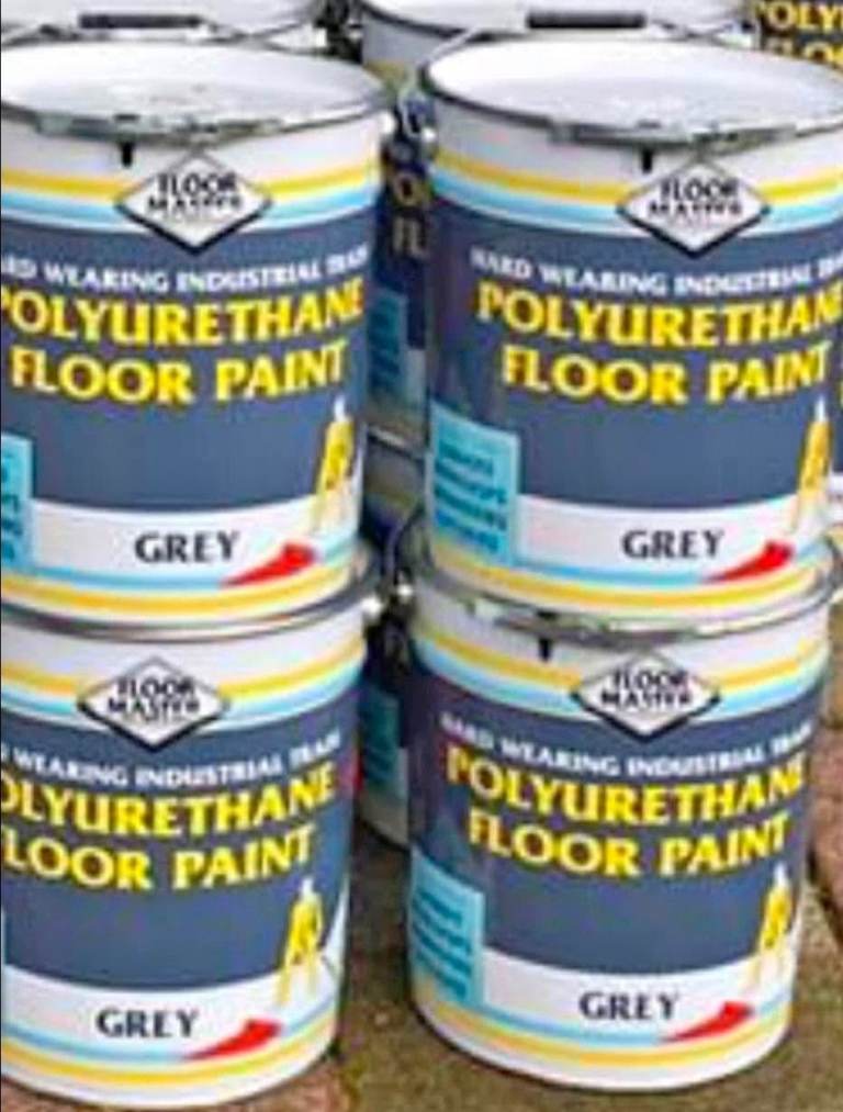 Heavy duty polyurethane paint 
