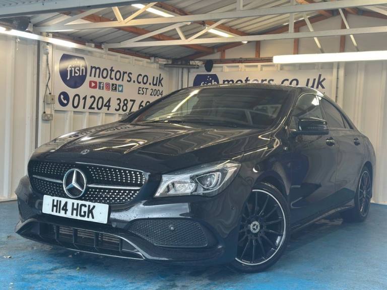 2018 H MERCEDES-BENZ CLA 1.6 CLA200 AMG LINE NIGHT EDITION (PLUS) COUPE 4DR PETR