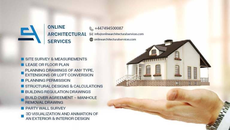 Architectural Services/ Planning Applications/ Drawings/ Extension/ Loft Design/ Structural Engineer