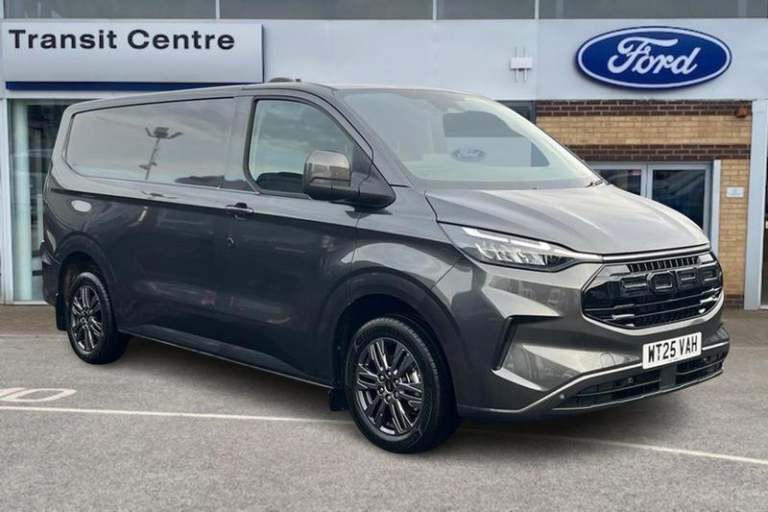 2025 Ford Transit Custom 2.0 EcoBlue 136ps H1 Van Limited PANEL VAN DIESEL Manual