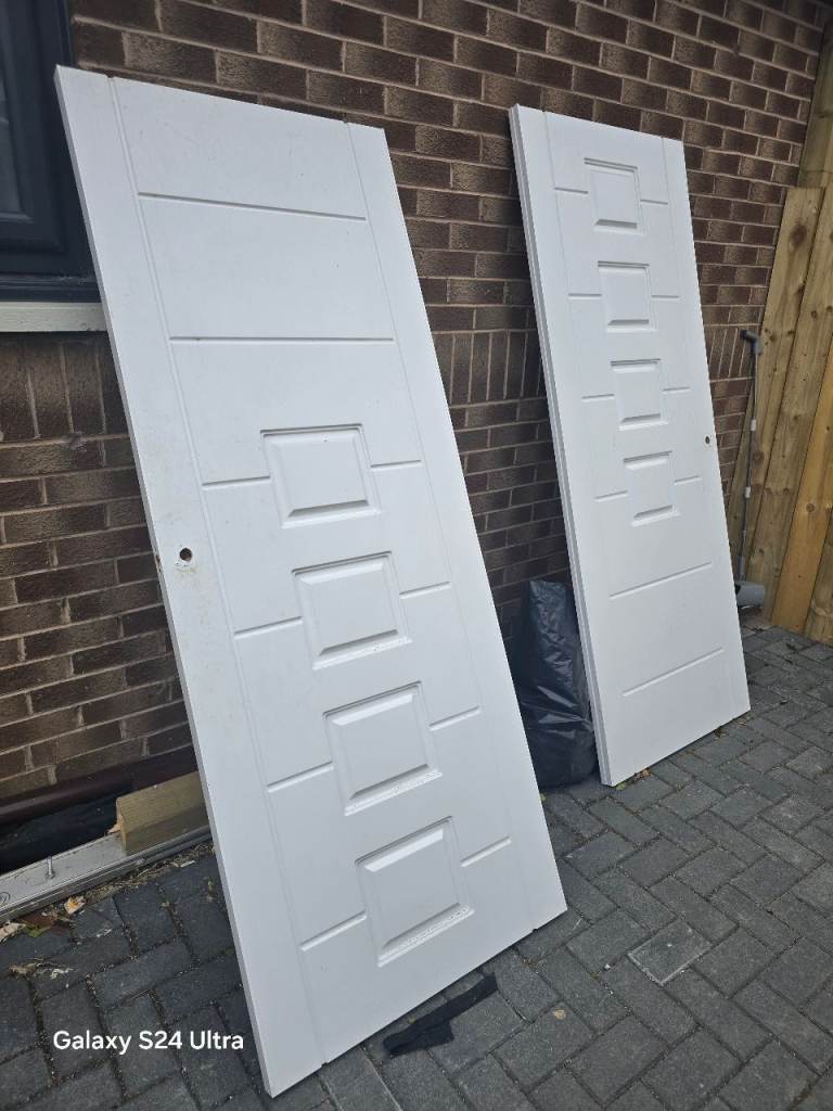 Internal white doors