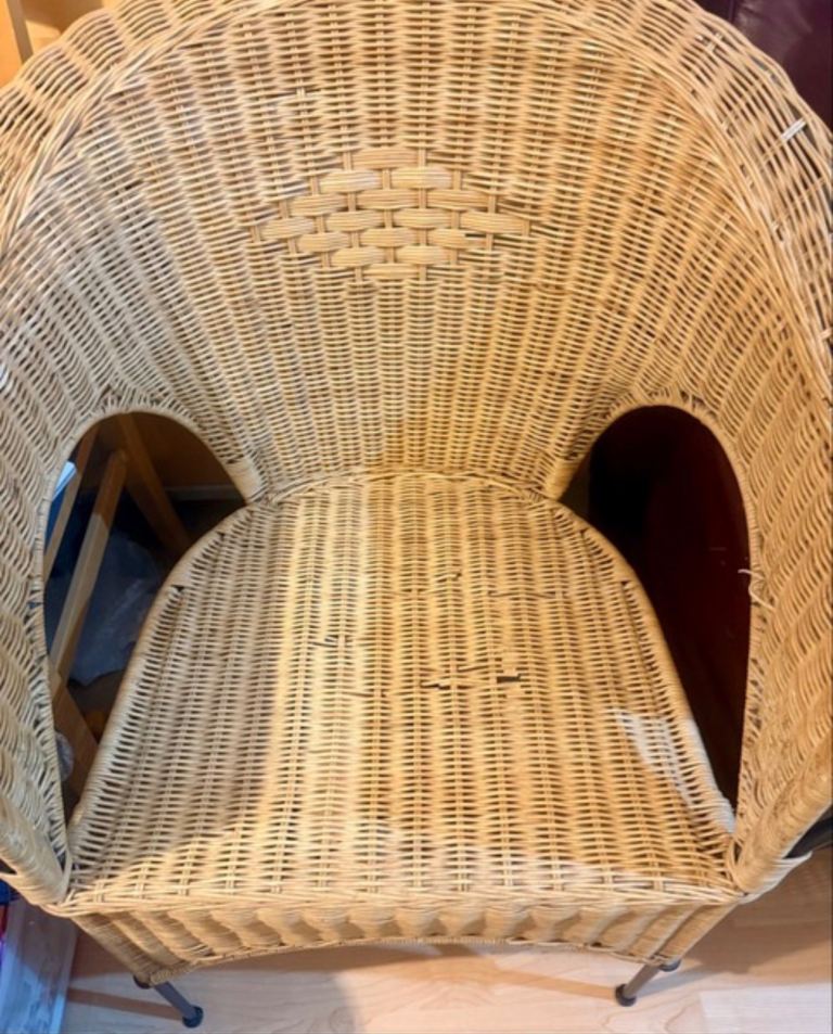 Vintage Wicker Chair 