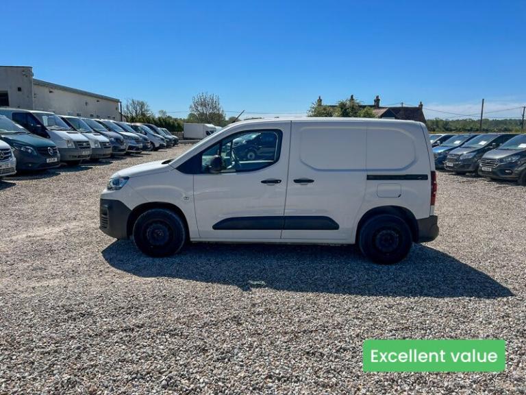 2019 Citroen Berlingo SWB L1H1 Low Roof Enterprise 650 Air Con Sensors EURO 6 NO VAT Panel Van Di...