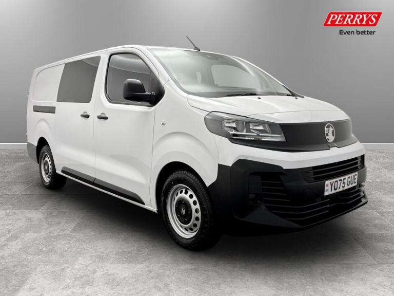2026 Vauxhall Vivaro 2.0 Turbo D 145 Prime H1 Double Cab Crew Bus DIESEL Manual