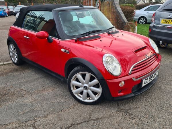 2008 MINI Convertible 1.6 Cooper S 2dr CONVERTIBLE Petrol Manual