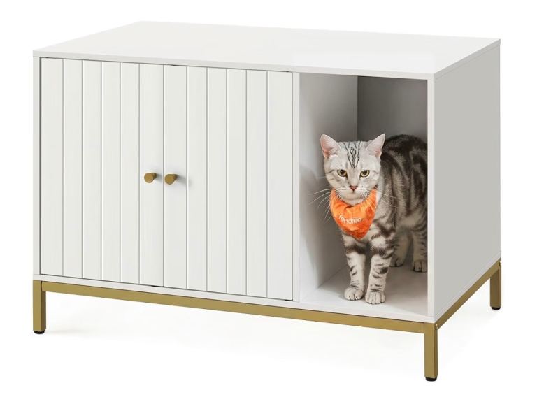 Hidden Cat Litter Tray Cabinet  