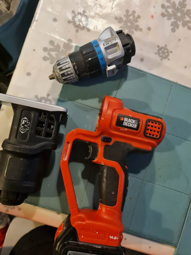 Blackanddecker evo jigsaw/drill 