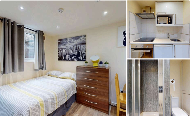 Modern Studio Flat to Rent in Ash Grove, NW2 | Fully Furnished | Available Now | £1,275 PCM