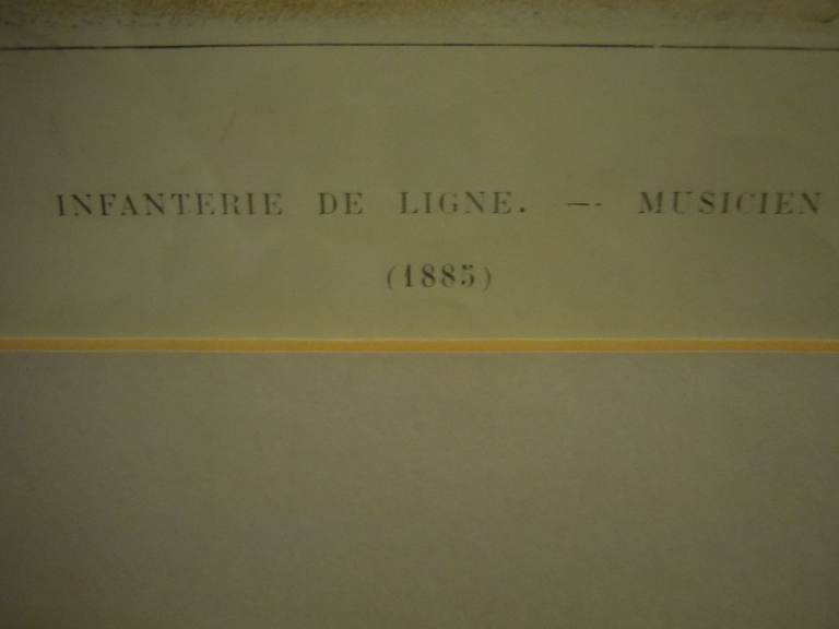 Antique Military Army Tuba Musician Print