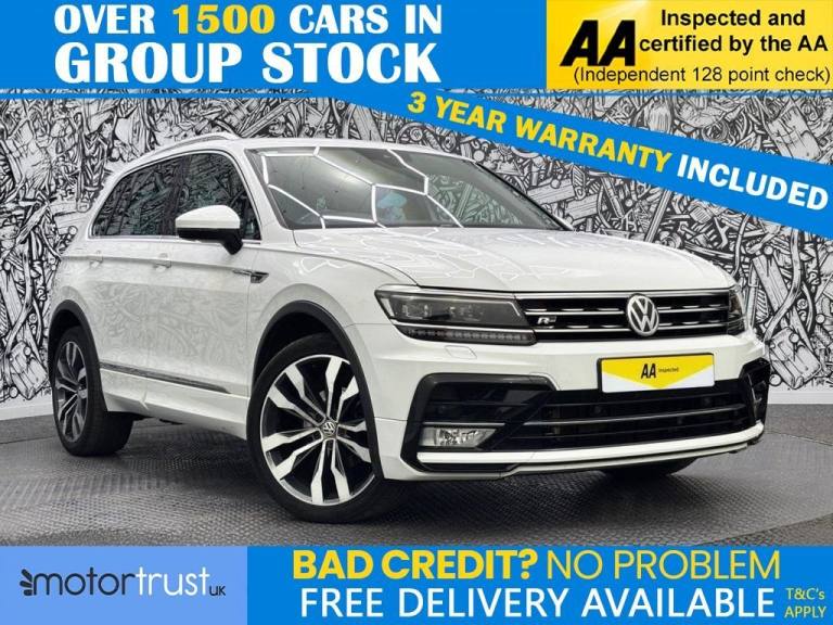 2016 Volkswagen Tiguan 2.0 TDI BlueMotion Tech R-Line SUV 5dr Diesel DSG 4Motion Euro 6 (s/s) (15...