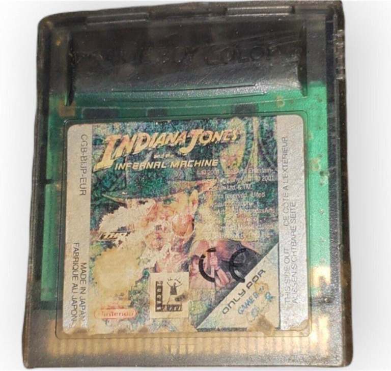 Gameboy Color Indiana Jones