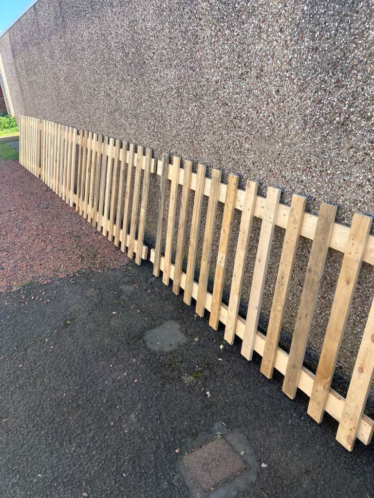 WOODEN FENCE PANELS £30 EACH (X2 off) Made for recycled Wooden Pallets (Feel Free to View)