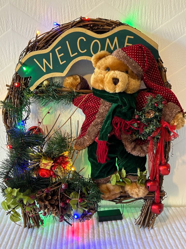 Welcome Xmas teedybear