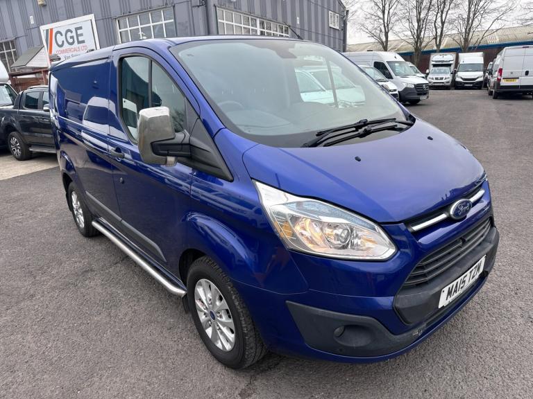2015 FORD TRANSIT CUSTOM 2.2 TDCi 125ps Trend L1 H1 SWB ROYAL BLUE  *NO VAT*