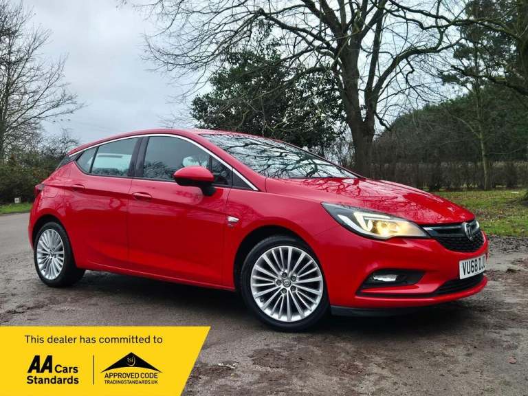 2018 Vauxhall Astra 1.6i Turbo GPF Elite Nav Euro 6 (s/s) 5dr HATCHBACK Petrol Manual