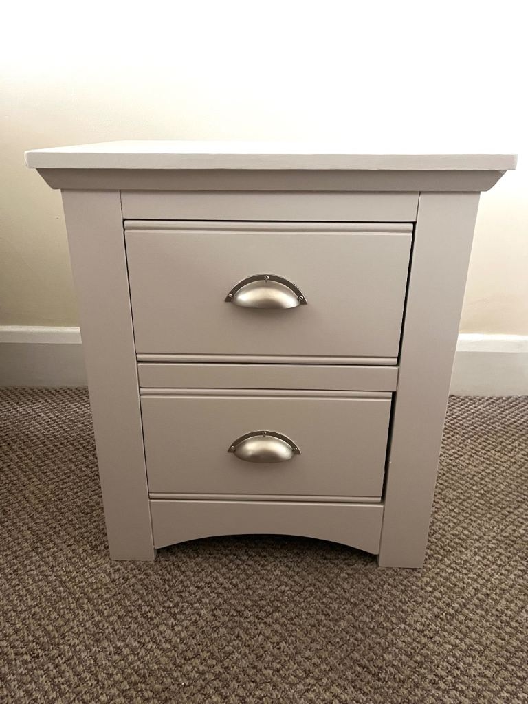 Hand painted bedside table