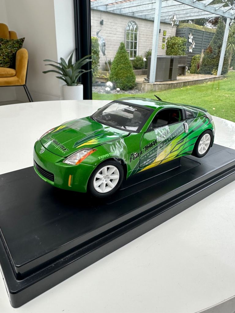 Hi 1/18 Fast and furious 2003 Nissan 350Z Rare joyrideDiecast Model Drift Car