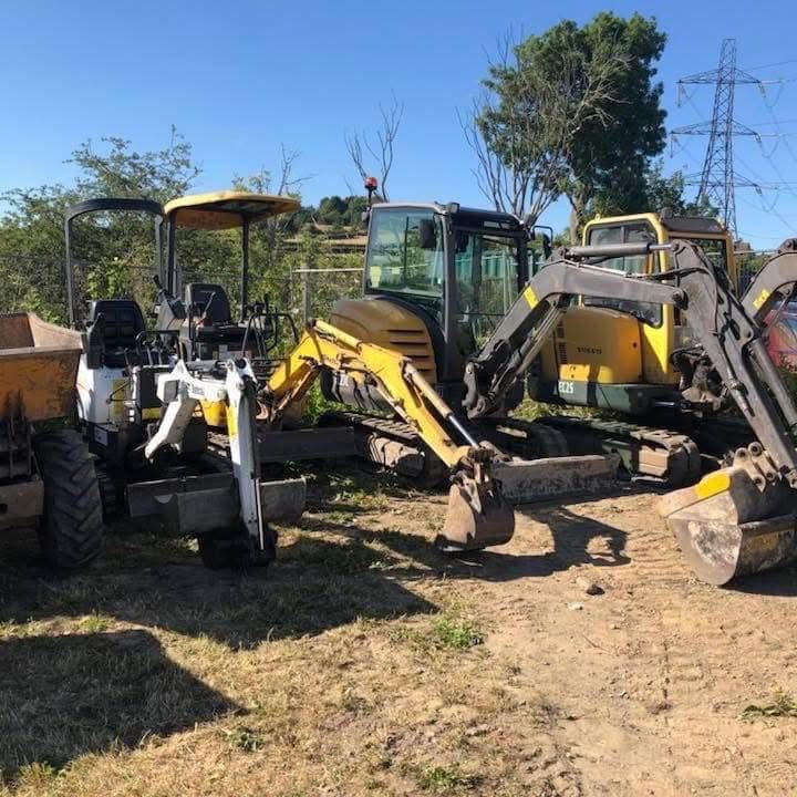 Mini Digger, Excavation, Landscaping, Digger and Driver, Excavation and Foundations 