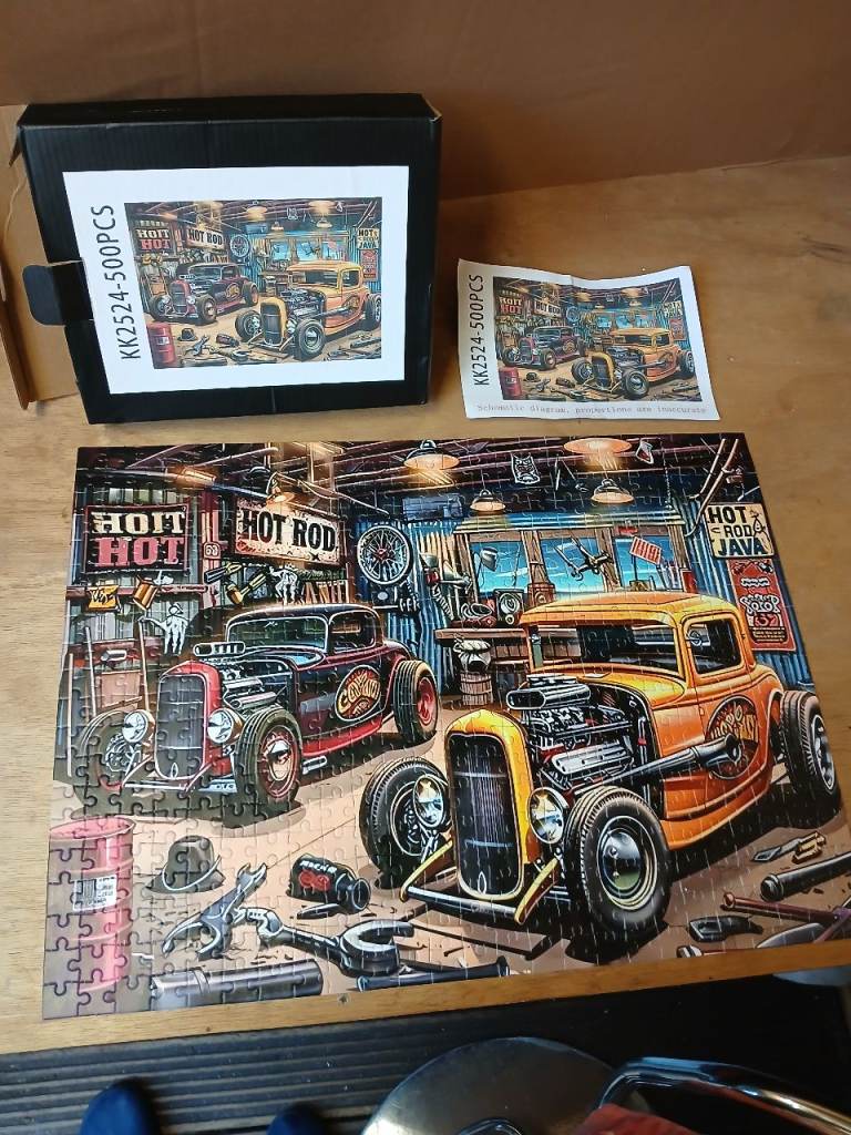 Hotrods jigsaw
