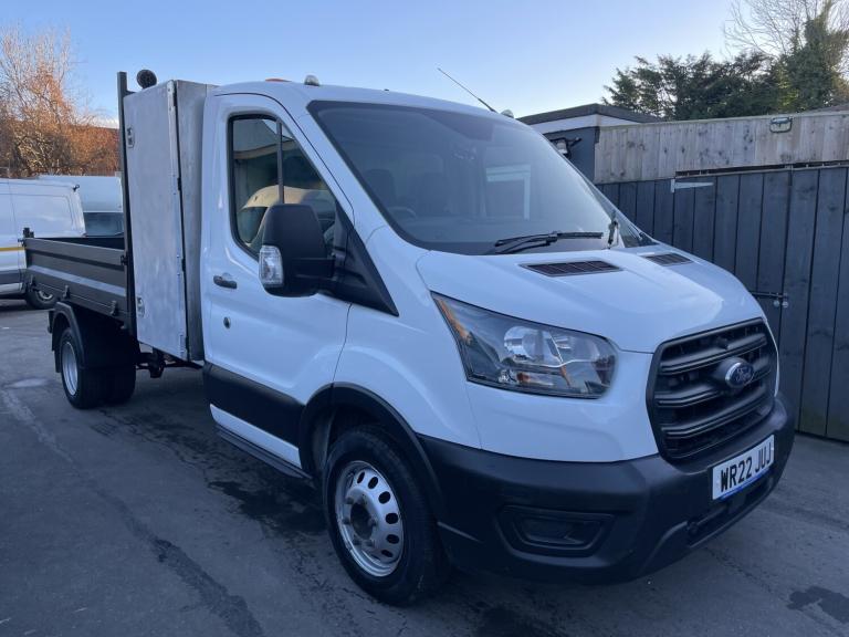 FORD TRANSIT 2.0 TDCI T350 ECOBLUE LEADER SINGLE CAB TIPPER EURO 6 2022