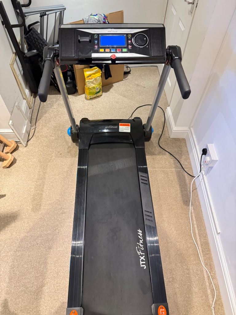 JTX Fitness Treadmill – Foldable, Incline, Good Condition