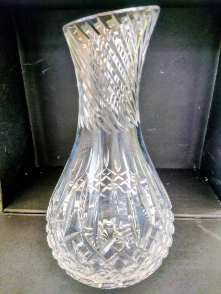 Beautiful Stuart Crystal Madison Vintage Heavy 8.5" Wine Carafe immaculate! See photos/details!