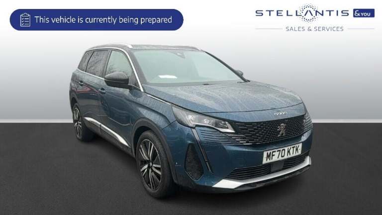 2021 Peugeot 5008 1.2 PureTech GT Premium SUV 5dr Petrol EAT Euro 6 (s/s) (130 ps) SUV Petrol Aut...