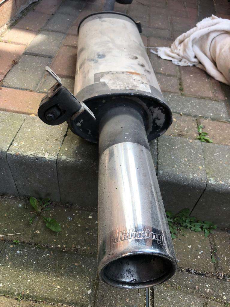 Sebring Stainless Exhaust back box (VW GOLF)