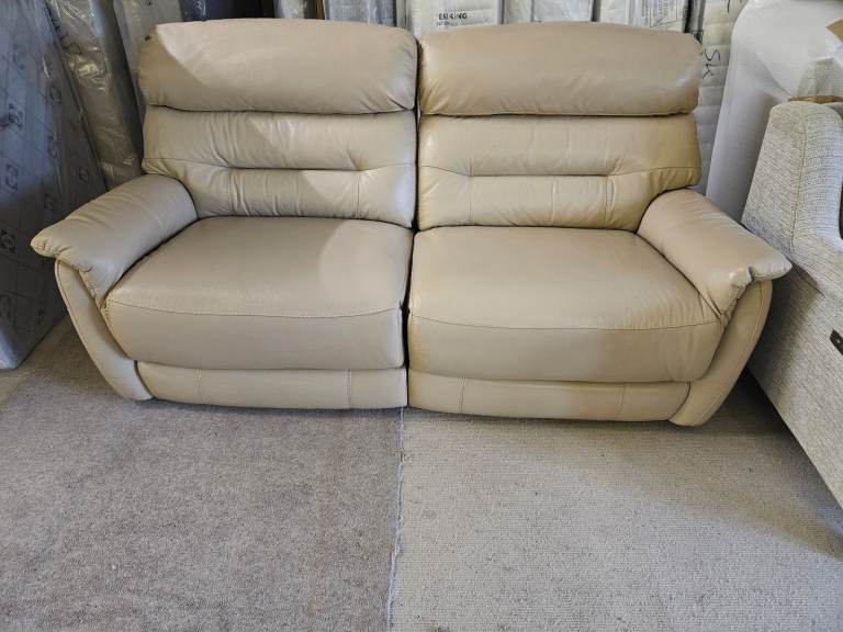 World of Leather Chicago 3 Seater Leather Power Recliner Sofa