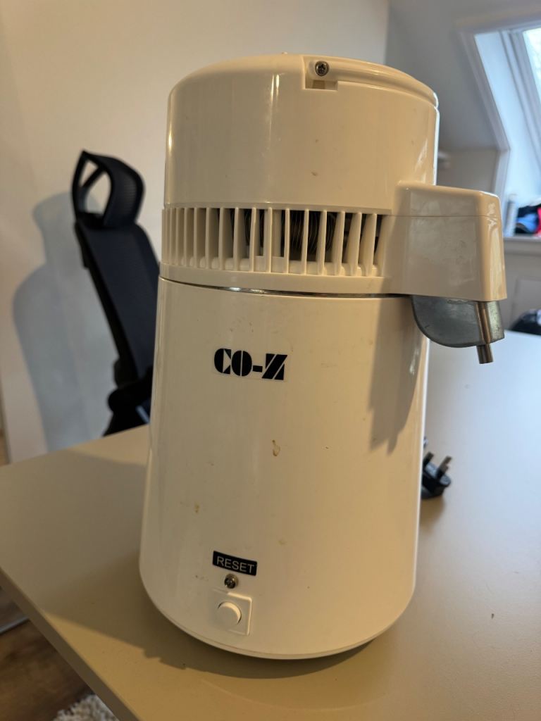 CO-Z Water Distiller – Countertop Pure Water Machine – Working