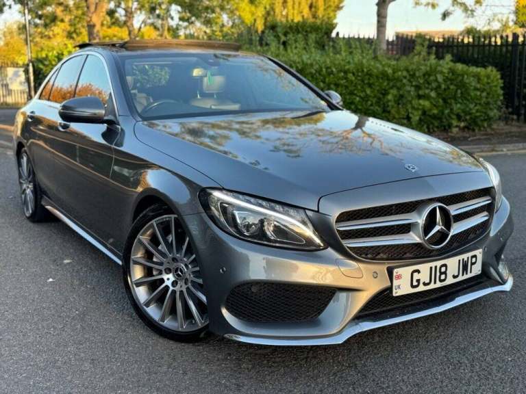 2018 Mercedes-Benz C Class C200d AMG Line Premium 4dr Auto SALOON DIESEL Automatic