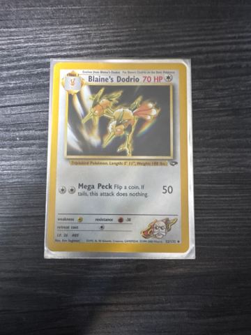 Blaine's Dodrio ポケモンカード 70 HP Pokémon Trading Cards - Blaine's Dodrio & Sabrina's Abra | in