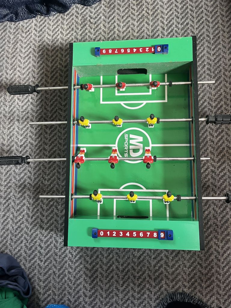 Mini Football Table Soccer Game Set Kids Family Desktop Toy