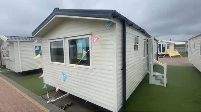 Family Static Caravan for sale by the beach north wales pet friendly 
