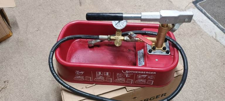 Rothenberger system pressure tester