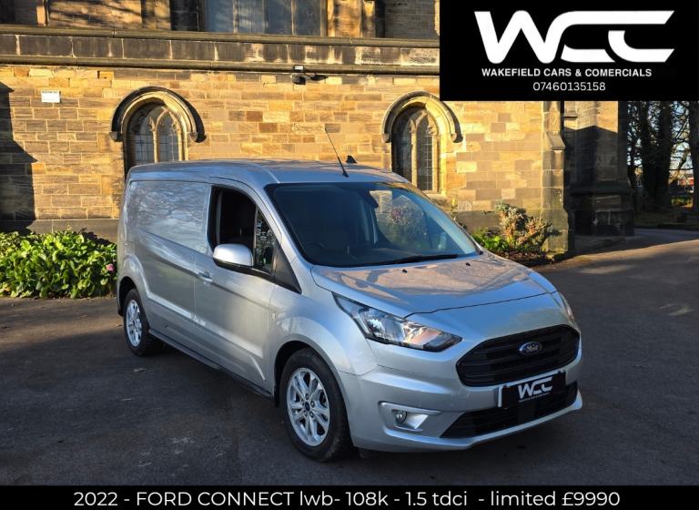2022 Ford Transit Connect 1.5 EcoBlue 120ps Limited Van Heated seat reverse camera  PANEL VAN Die...